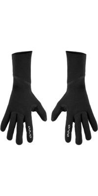 2024 Orca Mnner Core 2mm Open Water Swim Gloves MA44TT01 - Black